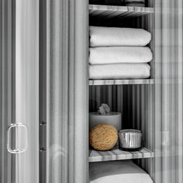 Ritz Carlton Residences, Boston; Marble Bath detail