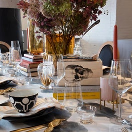 Heading Home to Dinner Tabletop "Main Course: Food for Thought"