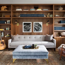   Mid-Century Retreat- Library 