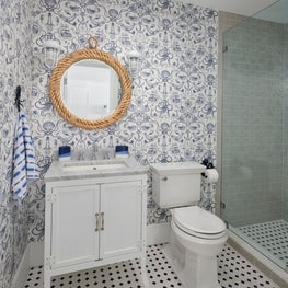 Quogue Residence Bunk Room Bathroom