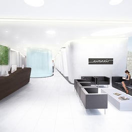 Avanti Dentistry, Rendering of Waiting Room