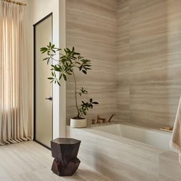 Travertine Primary Bath