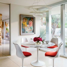 Palm Springs Home - Breakfast Table