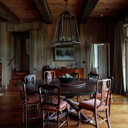 South Carolina Hunting Lodge Dining Room 