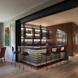   Mid-Century Retreat- Home Bar 