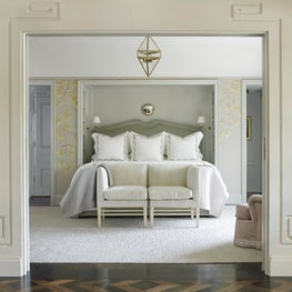 Master Bedroom with Greek Key Detail