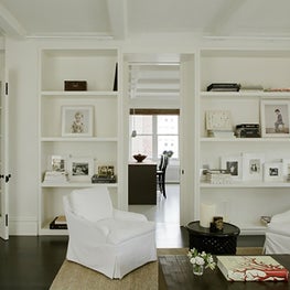 Park Avenue Duplex, View of Living Room