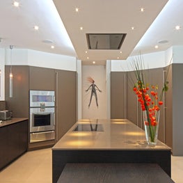 Open plan contemporary kitchen 