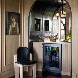 Vintage/Modern Home Bar