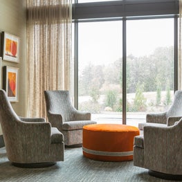 Sitting area in family room