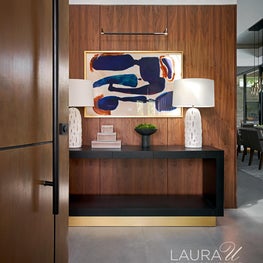 Though grand in scale, this home has an approachable feeling thanks to a warm and welcoming color palette.