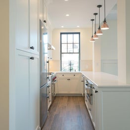 Open White Kitchen - Prewar Penthouse