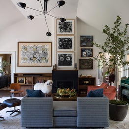 Living Room featuring Nadia Watts Gem Collection Kravet fabrics