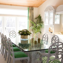 Amanda Reynal Interiors Dining Room