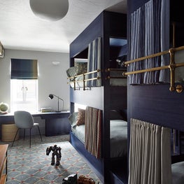 Madison Avenue, custom desk and bunk bed by Frampton Co 