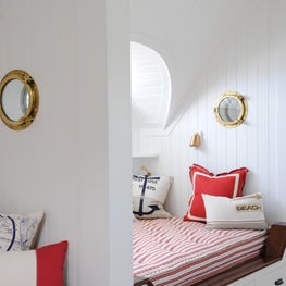 A Nautical Reading Nook