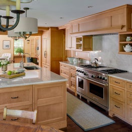 Chestnut Hill Colonial, Kitchen and Sitting Room