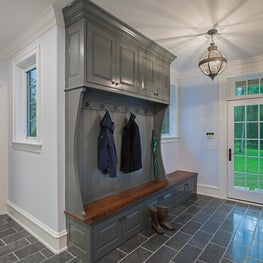 Country Custom Built Home with Belgian Blue Stone Floors and Lacquered Cabinetry