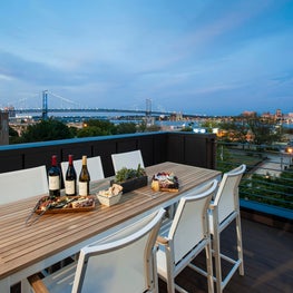 Philadelphia Magazine Design Home 2016 - Rooftop Dining Area