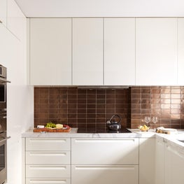 Contemporary white kitchen