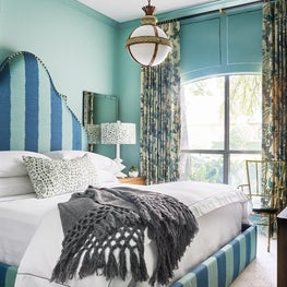 Guest Suite in Blue & Green Tones