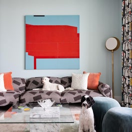 Color Blocked Painter's Palette