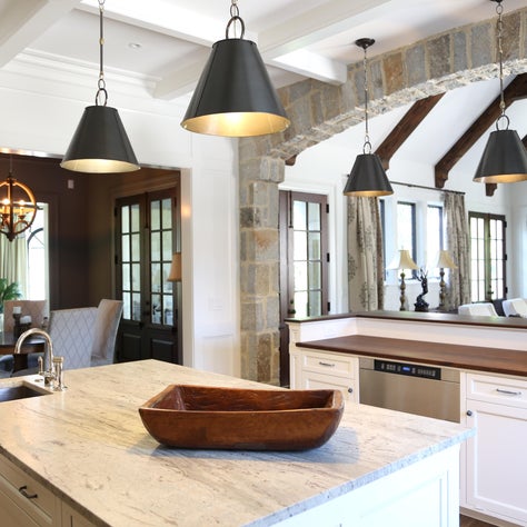 Merton - Kitchen View into Family Room