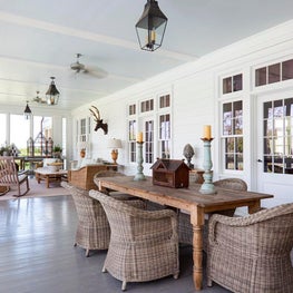 Country Home Bellville Porch