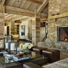 High Alpine Ranch Residence - Yellowstone Club, MT - Great Room