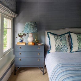 Shades of Blue Bedroom 