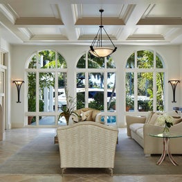 Fort Lauderdale Estate LIving Room - Annie Santulli Interior Design