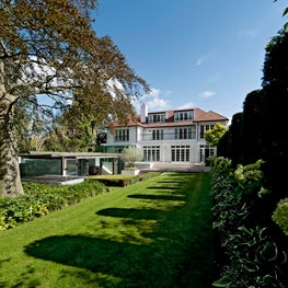 Highgate House Rear Facade and Pool