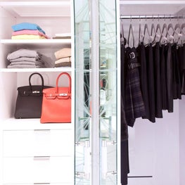 Beverly Hills Glamour filled Dressing Room