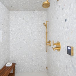 A personal steam shower is modern mountain living at its best!