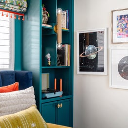 Whimsical and Colorful Teen Bedroom