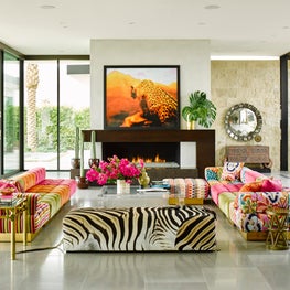 Living Room in Palm Springs Residential