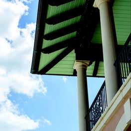 Roof and porch detail