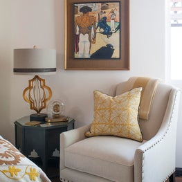 Spanish Style Bedroom Sitting Area