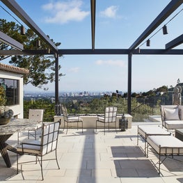 Terrace with a view.