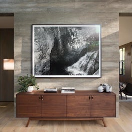   Mid-Century Retreat- Vignette of Entrance 