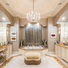 Palm Beach Tropical Paradise Glamor Bathroom