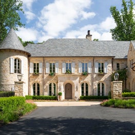 French Norman-style home