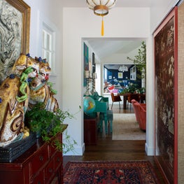 Foyer to Curated Home