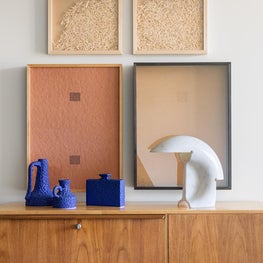 Antiques, vintage finds, and trade pieces from around the world combine effortlessly in this Silicon Valley Residence.