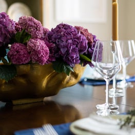 Styled Dining Room Table
