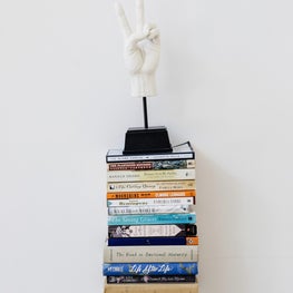 Stack of Books and a Knickknack 