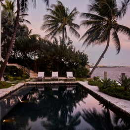 Coconut Grove Pool @ Dusk