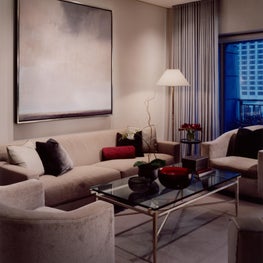 Michigan Avenue Apartment Living Room