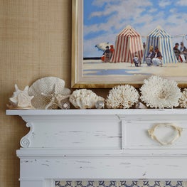 Palm Beach Fireplace Detail 