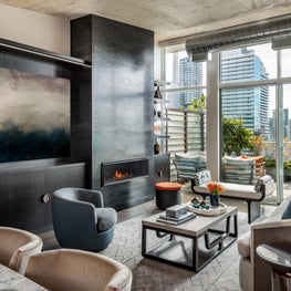 Toronto Penthouse Living Room